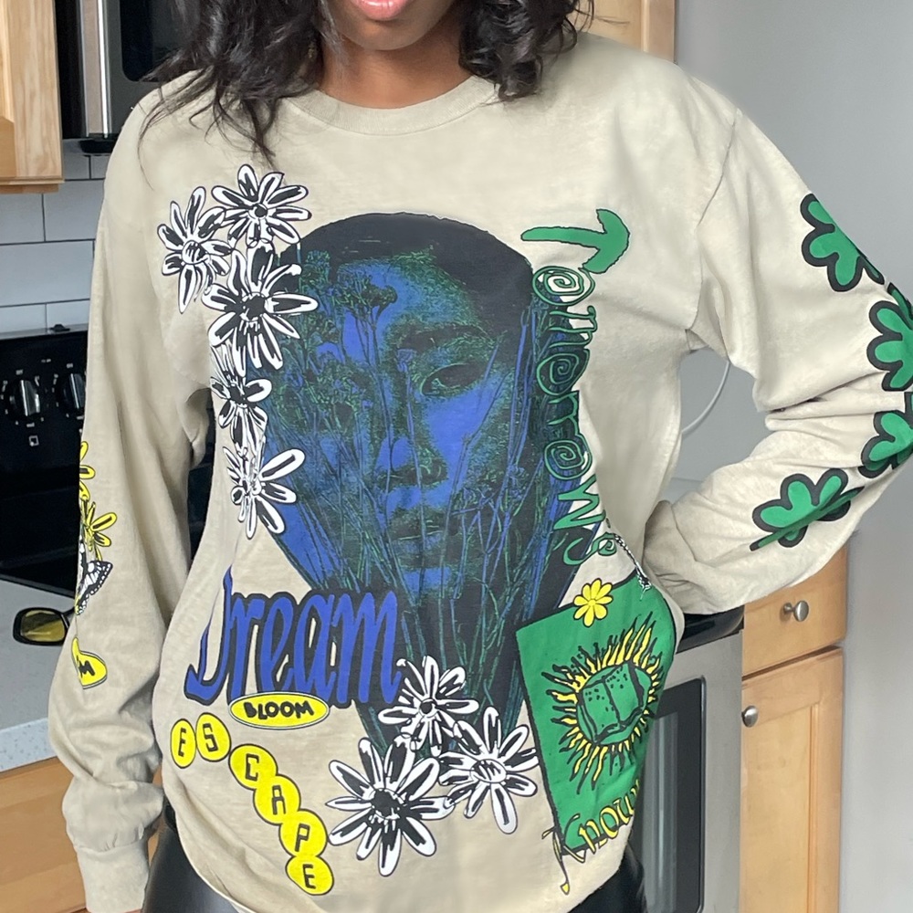 Brand New Urban Outfitters Graphic Long Sleeve Shirt